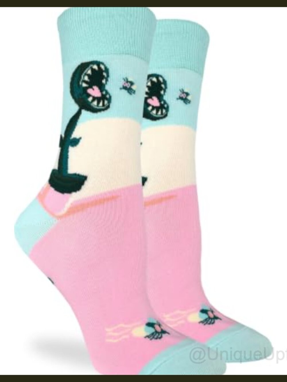Women's Plants & Flowers Crew Socks Cotton Blend Novelty Casual Wear